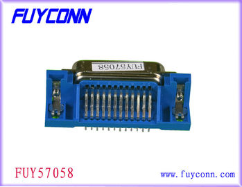 50 Pin Centronic PCB Góc phải Đầu nối Nữ được Chứng nhận UL