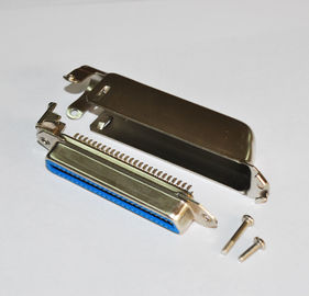 90 độ 25 cặp DDK Nữ Centronic hàn Đầu nối 50pin đảo ngược với Matel Hood