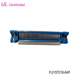 Đầu nối PCB 64 chân DDK Centronic Male R / A với UL được chứng nhận Boardlock