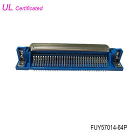 Đầu nối Centronics 64 chân đực Đầu nối bảng mạch PCB góc phải 32paris