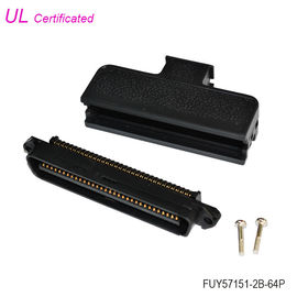 TYCO 180 độ 64Pin RJ21 Centronic Nam đầu nối IDC với nắp nhựa