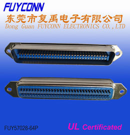 Đầu nối PBT 64 Pin Centronics, Đầu nối DDK Nam hàn được chứng nhận UL