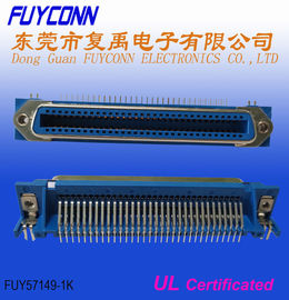 Champ DDK Female 64 Pin Đầu nối Centronics PCB Góc phải 2,16mm