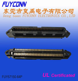 Receptacle 64 chân Đầu nối Centronics Nữ 32 cặp Đầu nối uốn IDC