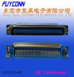 Đầu nối PCB góc phải 64 chân Đầu nối nam 32 cặp Champ Centronic