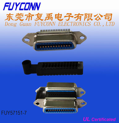 IEEE 488 GPIB 24P Đầu nối trung tâm uốn cong nữ Loại IDC