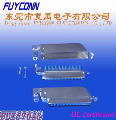 TYCO 90 Độ centronic 50 Đầu nối chân RJ21 Nam Cắm loại Champ IDC có nắp kim loại