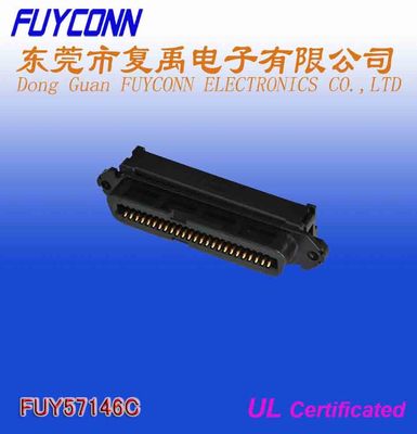 TYCO 90 Độ RJ21 50 Pin Đầu nối Centronic Champ IDC nữ với kẹp dây