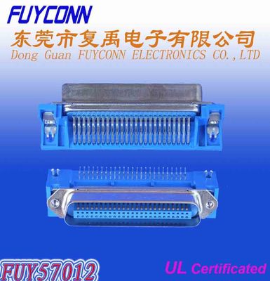Centronic 14 24 36 50Pin Đầu nối PCB góc phải nam với khóa bo mạch