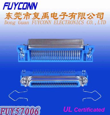 Bộ ngắt ống mềm nữ DDK Centronics PCB Góc nối cho máy in