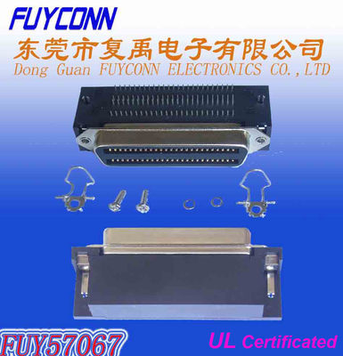 Đầu nối Centronics 957 100 Pin Góc bên phải Gắn PCB Đầu nối tiếp nhận nữ Khoảng cách 2,16mm