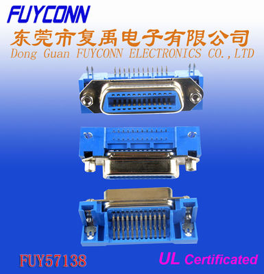 36 Pin Centronic PCB Right Angel Đầu nối Nữ dài 2,16mm cho Máy in