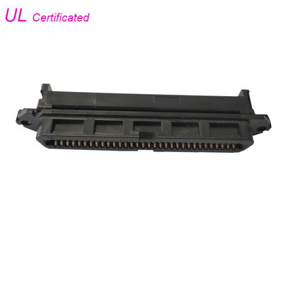 32 cặp 64Pin TYCO Loại uốn cong IDC Đầu nối RJ21 Nữ với Kẹp dây