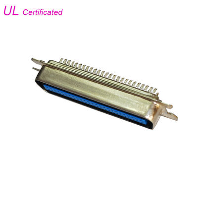 50 Pin 2,16mm Đường tâm Nam Đầu nối Trung tâm MD Shell Chứng nhận UL