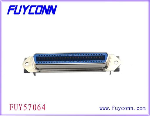 50 Pin Ribbon Centronic Solder Female Connector 25 cặp với tấm kim loại