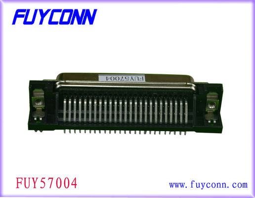 14 Pin Centronic Ribbon PCB Đầu nối Nữ Góc phải với khóa bo mạch pcb