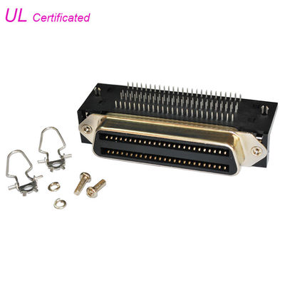 Amphenol 957 100Pin Centronic Female Connector PCB Góc phải 2,16mm pitch cho PCB Board