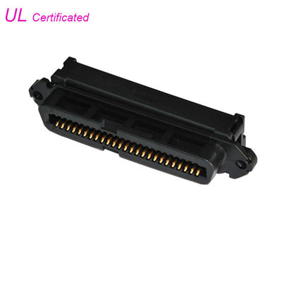 50 chân cắm đầu nối IDC Female Champ Connector 25 cặp Loại uốn với dây kẹp