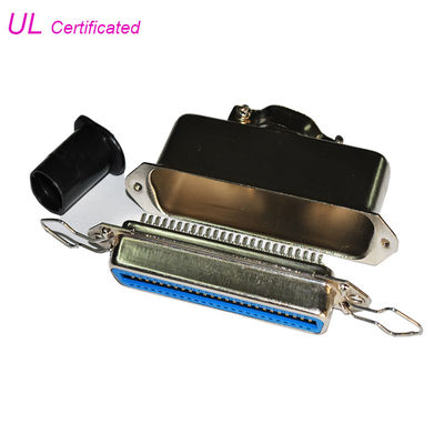 Đầu nối cáp 36 chân DDK Female Centronic Solder 180 ° với vỏ kim loại