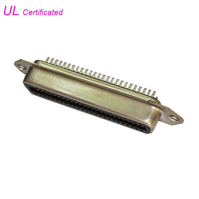 14 24 36 50Pin DDK Centronic Loại dễ dàng Đầu nối tiếp nhận hàn loại nữ Loại được chứng nhận UL