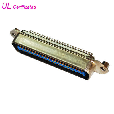 57 CN Series Male 50 Pin Đầu nối hàn Centronic đinh tán Đầu hình lục giác