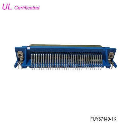 14 24 36 50 64 Pin Centronic PCB Đầu nối góc phải nữ có khóa bo mạch