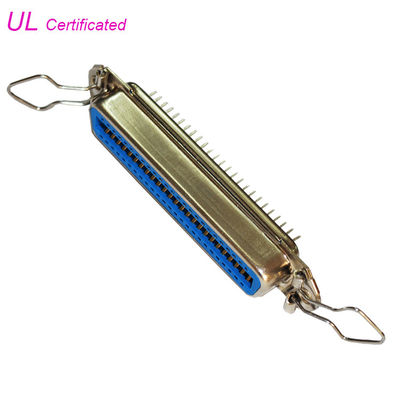 36Pin 50Pin Đầu nối Centronics Pin nữ hàn với chốt mùa xuân