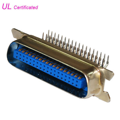Đầu nối Centronics R / A PCB 36 Pin Loại nam Hình dạng MD Vỏ 2,16mm
