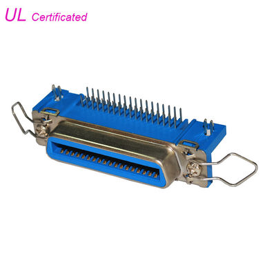 36Pin 2,16mm cao độ Centronic Right Angle Female Đầu nối PCB với chốt lò xo