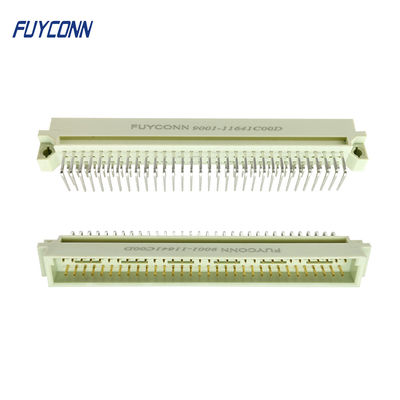 364 DIN 41612 Connector 3 Rows 64 Pin Euro Connector W / 2.54mm Pitch
