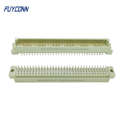 Đầu nối DIN 41612 Nam thẳng PCB 2.54mm 3rows 2 * 32pin 64Pin