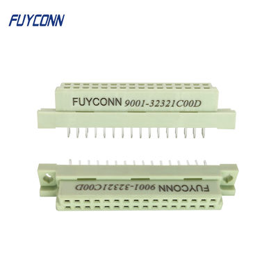 2 hàng Đầu nối Eurocard 8 16 32 chân PCB thẳng 2x16P 32 chân Đầu nối DIN 41612 Nữ