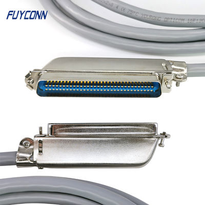 RJ21 IDC Cáp lắp ráp 90 độ hoặc 45 độ đầu ra bọc kim loại