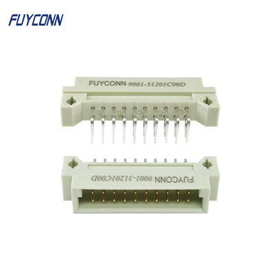 Đầu nối 20Pin DIN 41612 2 Hàng 2x10P 220 PCB Đầu nối Eurocard Nam Góc phải
