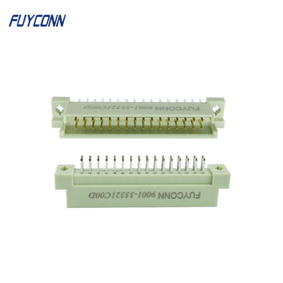 2 hàng Đầu nối PCB nam 2 * 16P 32Pin Đầu nối PCB thẳng đứng Eurocard DIN41612