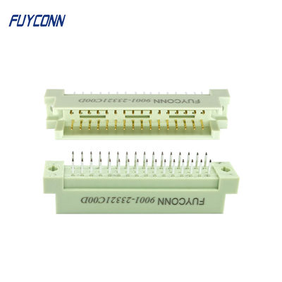 Đầu nối PCB Eurocard 3 hàng Đầu nối DIN41612 Nam dọc 32P