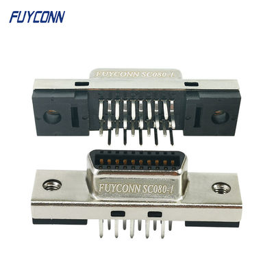 Đầu nối Servo nữ 1.27mm PCB Đầu nối SCSI 20 chân thẳng cho nữ