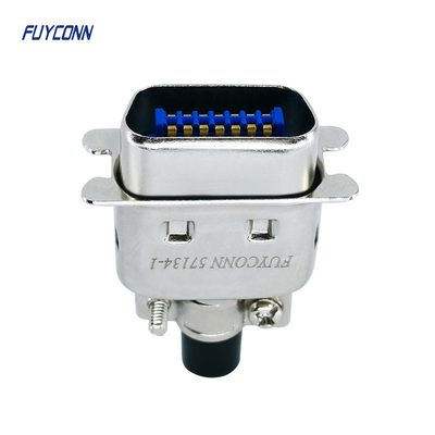 DDK 57-30140 Đầu nối Centronics 14 Pin DDK Đầu nối ruy băng nam với mui kim loại