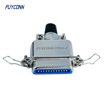 Đầu nối 57-60240 Đầu vào cáp 24 chân Đầu cốc hàn Nữ Đầu nối DDK với vỏ bọc kim loại