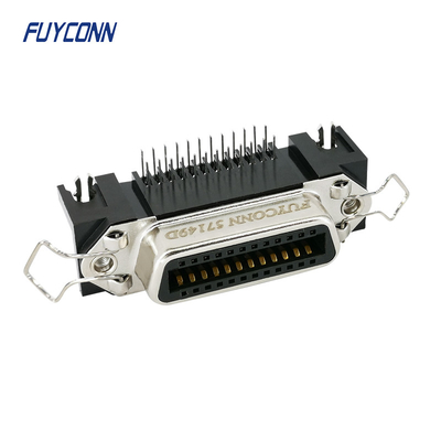 DDK 24 Pin Đầu nối Centronic PCB Góc phải Loại Nữ
