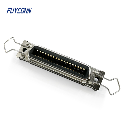 Đầu nối DDK 36pin Nữ 180 độ Gắn thẳng PCB cho máy in
