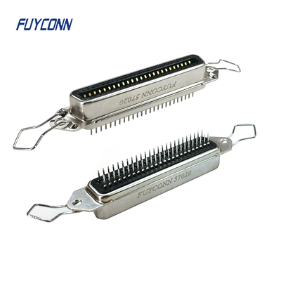 50 36 24 14 Đầu nối nữ đầu nối Pin PCB Đầu nối thẳng Centronics
