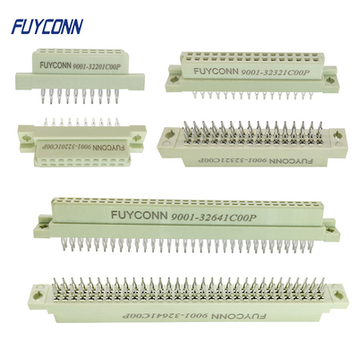 2 hàng DIN 41612 Đầu nối Bấm Pin Nữ DIN41612 Đầu nối Eurocard không hàn