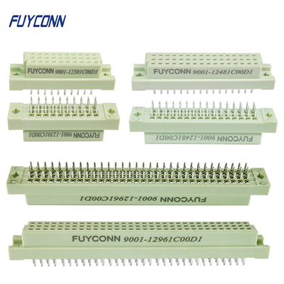 Đầu nối thẳng Eurocard 3 hàng Đầu nối PCB DIN41612 thẳng đứng Loại dễ dàng