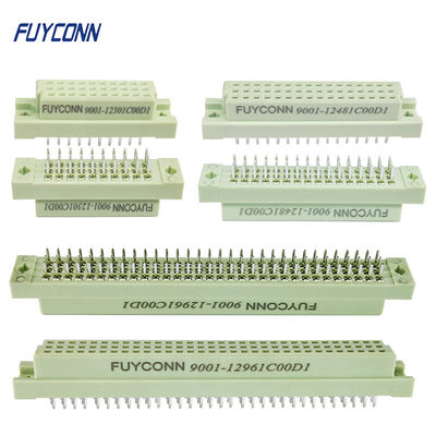 Đầu nối thẳng Eurocard 3 hàng Đầu nối PCB DIN41612 thẳng đứng Loại dễ dàng